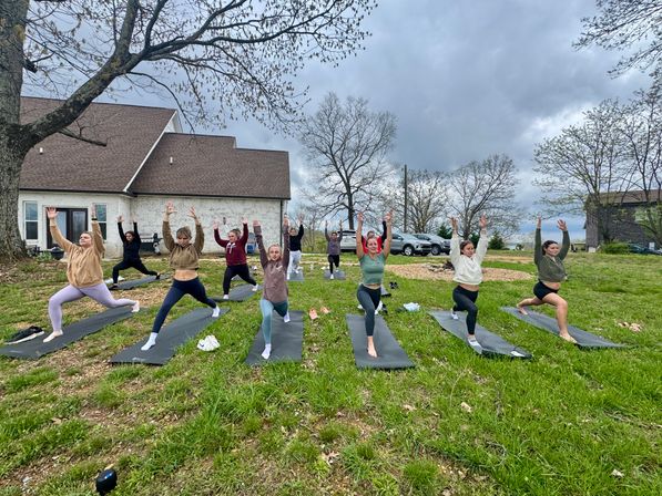 Yoga & Mimosas with Namaste Nashville: Blissful Yoga Flows with Champagne Toast & Yoga Mat Add-ons image 32