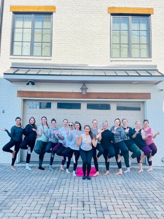 Yoga & Mimosas with Namaste Nashville: Blissful Yoga Flows with Champagne Toast & Yoga Mat Add-ons image 12