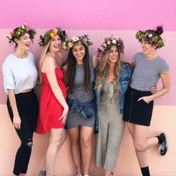 Insta-Worthy Flower Crown Making BYOB Party image 1