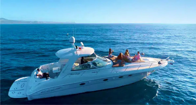 Private 46’ Luxury Yacht Party with Unlimited Cocktails: Snorkel and Sail Across on Cabo’s Breathtaking Shores image 16