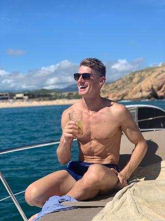 Private 46’ Luxury Yacht Party with Unlimited Cocktails: Snorkel and Sail Across on Cabo’s Breathtaking Shores image 2