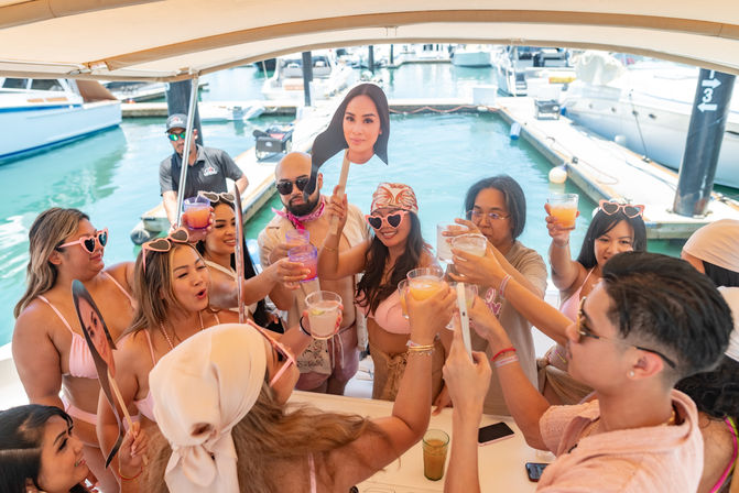 Private 46’ Luxury Yacht Party with Unlimited Cocktails: Snorkel and Sail Across on Cabo’s Breathtaking Shores image 17