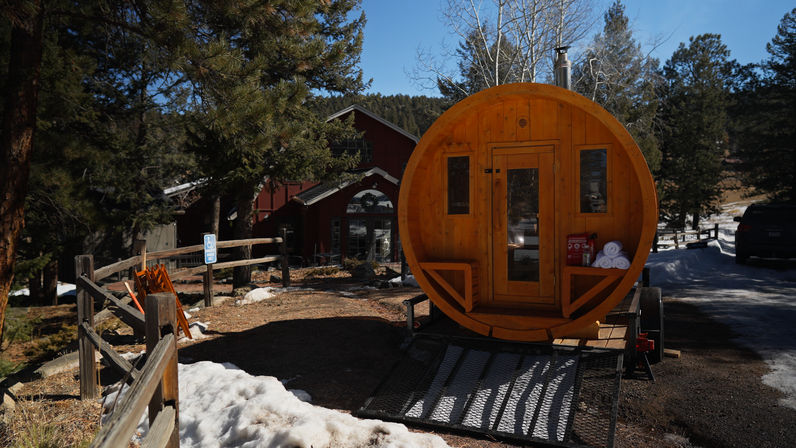 To-Your-Door Private Sauna with Refreshing Cold Plunge and Fire Pit image 6