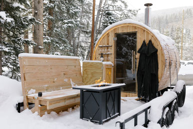 To-Your-Door Private Sauna with Refreshing Cold Plunge and Fire Pit image 5