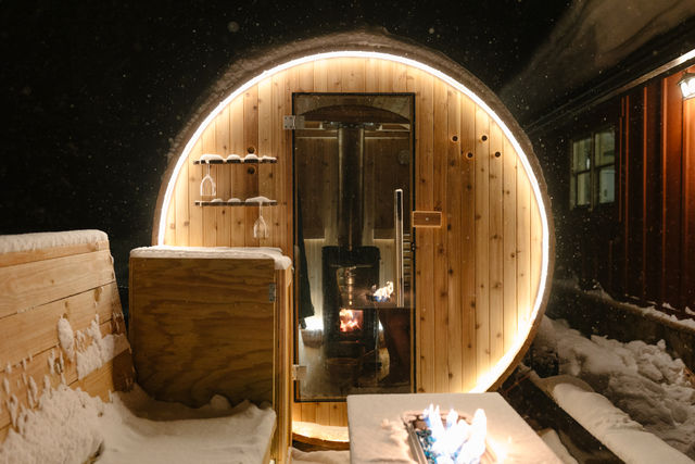 To-Your-Door Private Sauna with Refreshing Cold Plunge and Fire Pit image 3