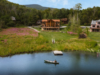 Hunter Chalet: Lakefront Luxury in the Catskill Mountains image 37