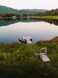 Hunter Chalet: Lakefront Luxury in the Catskill Mountains image 27