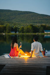 Hunter Chalet: Lakefront Luxury in the Catskill Mountains image 38