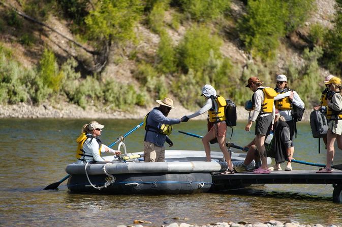 Grand Teton Scenic Floats: Peaceful River Rafting in Wyoming image 6