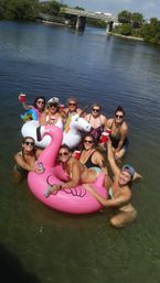 BYOB 12-Person Party Boat, Sandbar Swim with Floaties, and Yachts + Mansions Tour image 2
