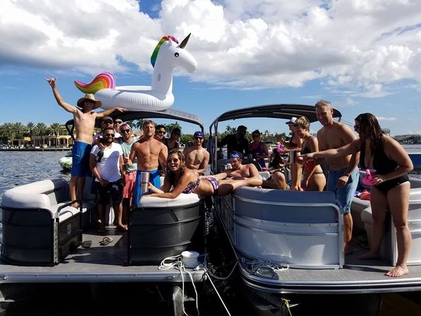 Private BYOB Party Boat with Stops At Beaches, Sandbars, Bars, & Restaurants image 8
