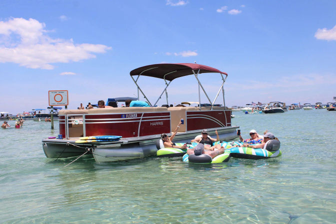 Pontoon Rental: Cruise the Waters of Destin & Fort Walton Beach image 5