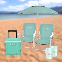 Beach Day Bliss: Beach Rentals with Optional Hangover Bags & Custom Drink Coolers image