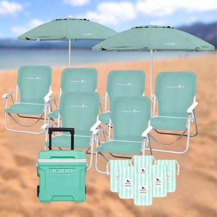 Beach Day Bliss: Beach Rentals with Optional Hangover Bags & Custom Drink Coolers image 6