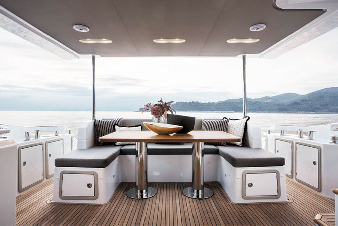 Luxury Yacht Charter Experience on a 68' Azimut Yacht image 12