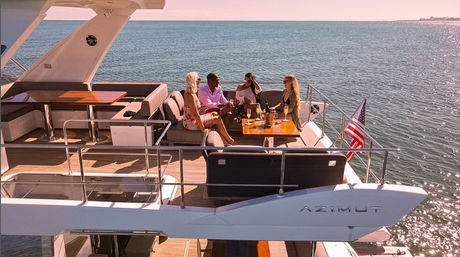 Luxury Yacht Charter Experience on a 68' Azimut Yacht image 9