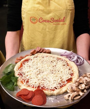 Make your Own Pizza Party led by Expert Chef Instructor image 5