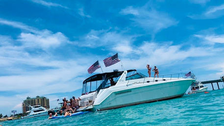 4-Hour Luxury Yacht Sunset & Dolphin Cruise (Up to 12 People) image 6