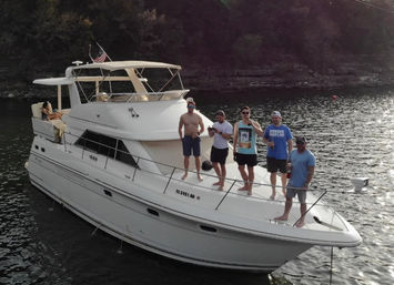 Float, Swim, Dance, Repeat: 38-Foot Yacht Charter on Lake Travis image 1