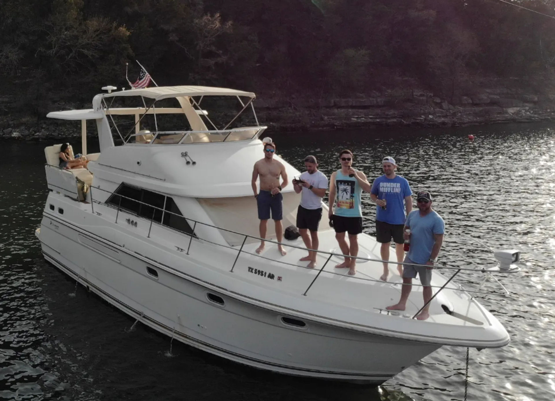 Float, Swim, Dance, Repeat: 38-Foot Yacht Charter on Lake Travis image 1