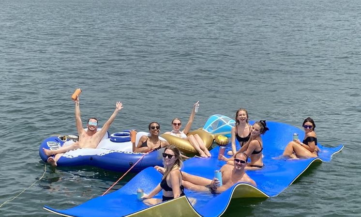 Float, Swim, Dance, Repeat: 38-Foot Yacht Charter on Lake Travis image 5