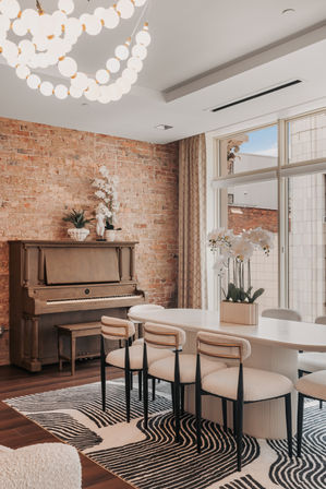 The Bellamy Penthouse at Historic Starr Piano Building: Luxury 4BR Downtown Suite with Concierge, Steps from Broadway image 3