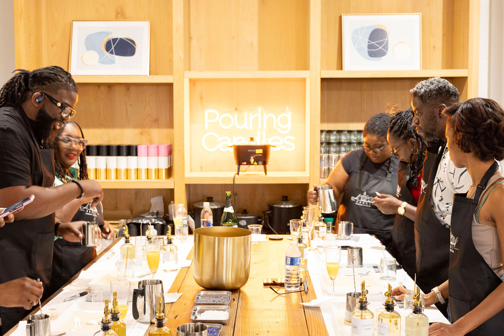 Sip & Pour:  An Elevated Candle Making Experience image 2