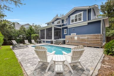Deja Blue: 6BR Rental wth Pool + Hot Tub, Steps to Beach image 35
