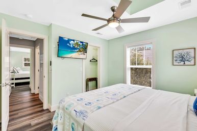 Deja Blue: 6BR Rental wth Pool + Hot Tub, Steps to Beach image 60