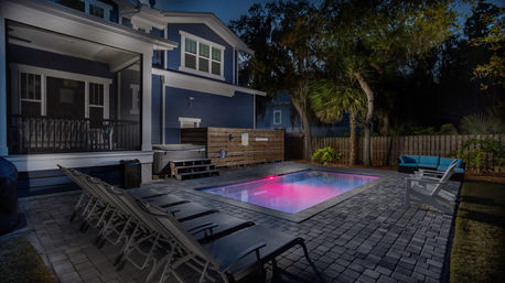 Deja Blue: 6BR Rental wth Pool + Hot Tub, Steps to Beach image 16