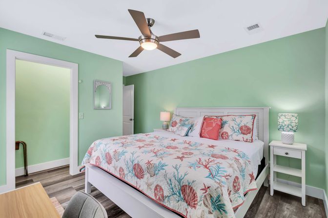 Deja Blue: 6BR Rental wth Pool + Hot Tub, Steps to Beach image 62