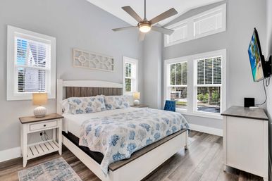 Deja Blue: 6BR Rental wth Pool + Hot Tub, Steps to Beach image 51