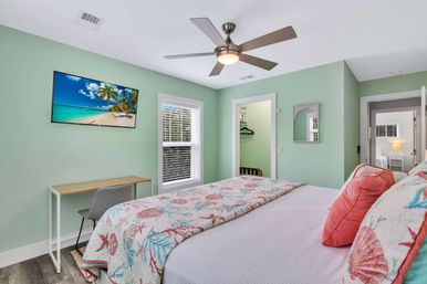 Deja Blue: 6BR Rental wth Pool + Hot Tub, Steps to Beach image 61