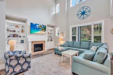 Deja Blue: 6BR Rental wth Pool + Hot Tub, Steps to Beach image 25