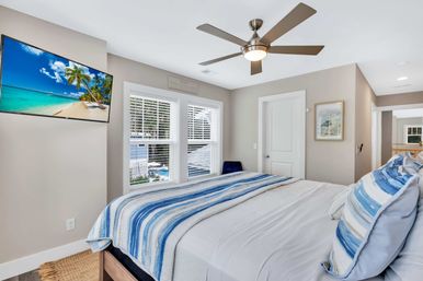 Deja Blue: 6BR Rental wth Pool + Hot Tub, Steps to Beach image 29