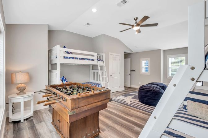 Deja Blue: 6BR Rental wth Pool + Hot Tub, Steps to Beach image 36