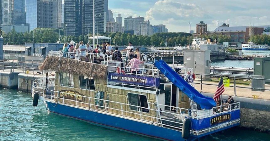 Chicago’s Premier Tiki Party Boat: Bar Package Included + Slide image 5
