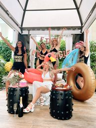The Ultimate Party Weekend: All Inclusive Decor, Bach Boys, Party Bus, and Glam Picnic image
