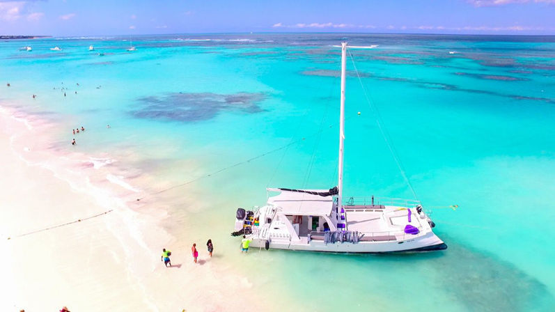 Sail into the Party: Caribbean Catamaran Adventure with Open Bar & DJ image 3