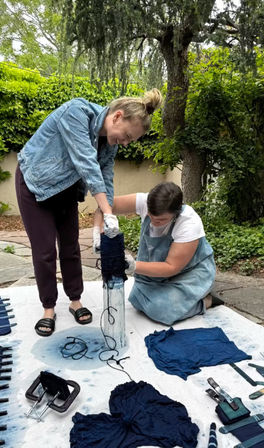 Japanese Indigo Art Workshop: Learn Shibori Dyeing in Salt Lake City image 11