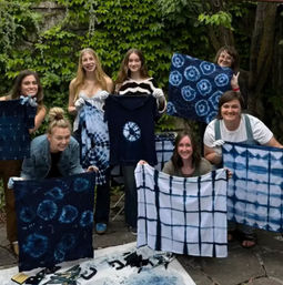 Japanese Indigo Art Workshop: Learn Shibori Dyeing in Salt Lake City image