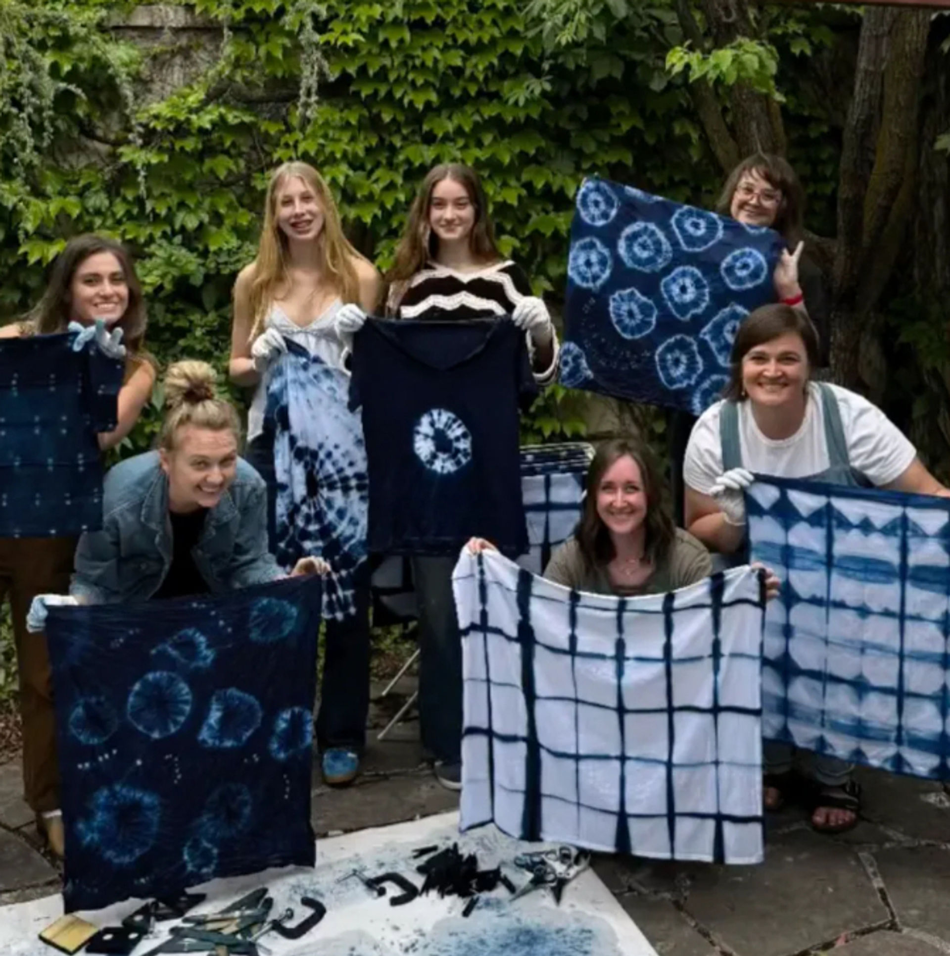 Japanese Indigo Art Workshop: Learn Shibori Dyeing in Salt Lake City image 1