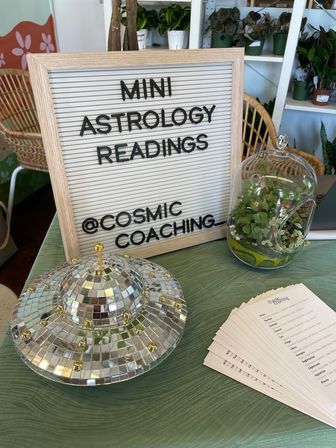Astrology Party with Cosmic Coaching: Mini Chart Readings, Celestial Magic & More image 2