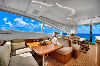 BYOB Luxury Yacht Charter On Board Beautiful 94 Leopard (Up to 13 Passengers) image 17