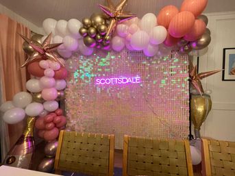 Ultimate Party Decorating Services: Backdrops, Balloon Arches, Neon Signs, Pool Floaties, Gifts & More image 2