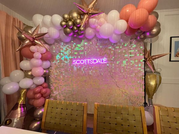 Ultimate Party Decorating Services: Backdrops, Balloon Arches, Neon Signs, Pool Floaties, Gifts & More image 2