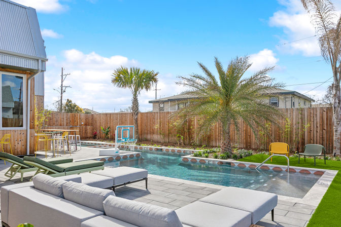 CastleDay: Private Villas for Group Retreats- Pool, Basketball Hoop & Outdoor Dining image 45