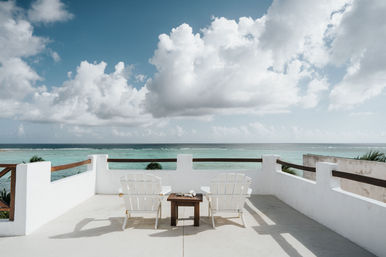 Villa Soliman: 6 BR Oceanfront Hideaway + Rooftop Plunge Pool image 29