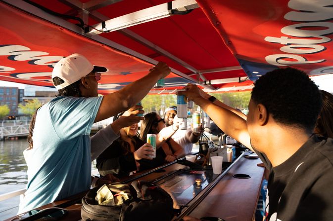 Navy Yard Private Party Paddle Boat: BYOB Plus Drinks & Snacks Sold Onboard image 8