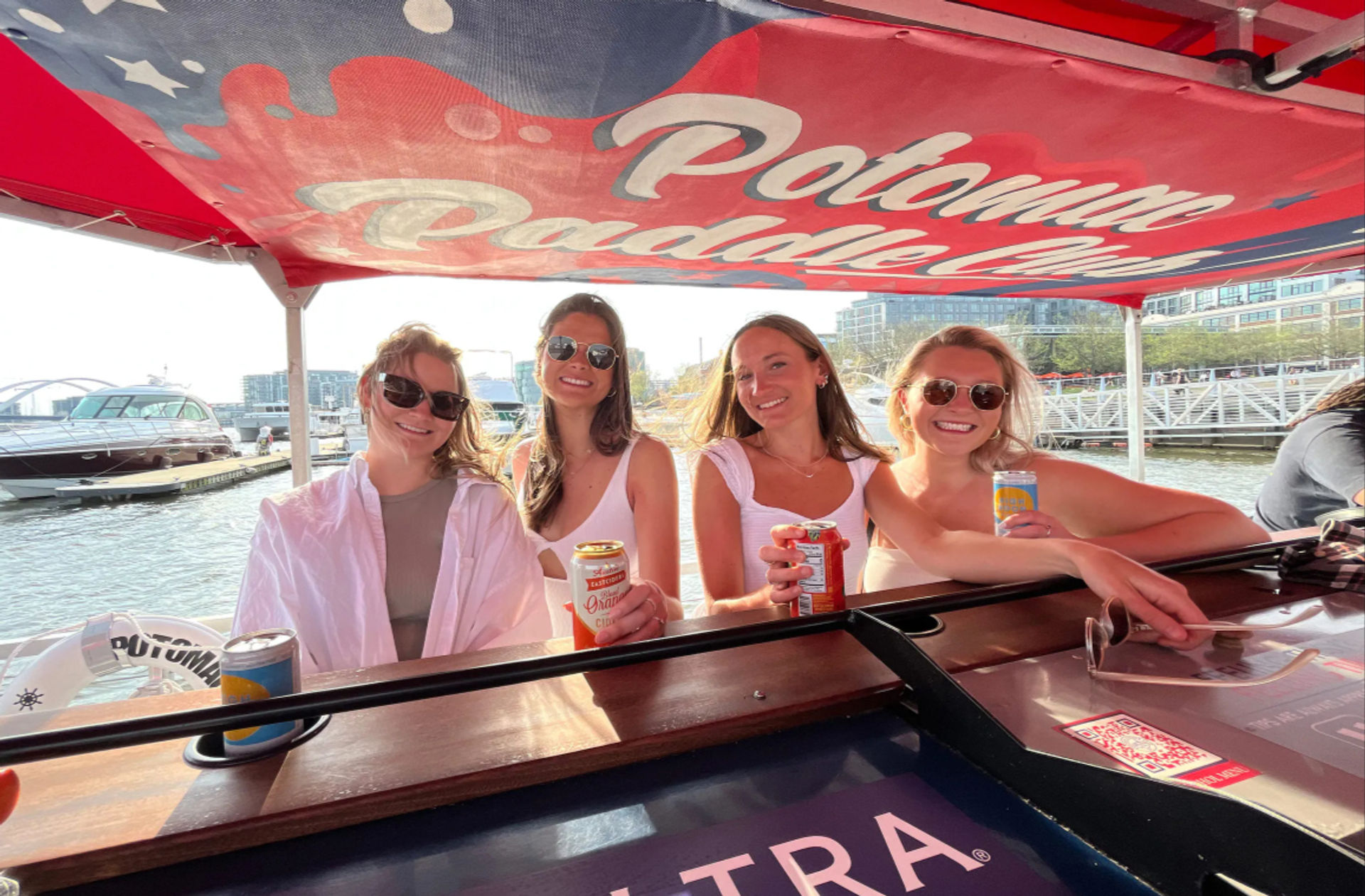 Navy Yard Private Party Paddle Boat: BYOB Plus Drinks & Snacks Sold Onboard image 1